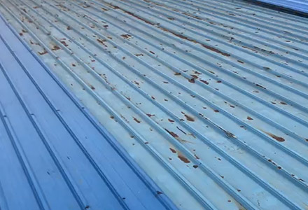 彩钢板屋面维修方法